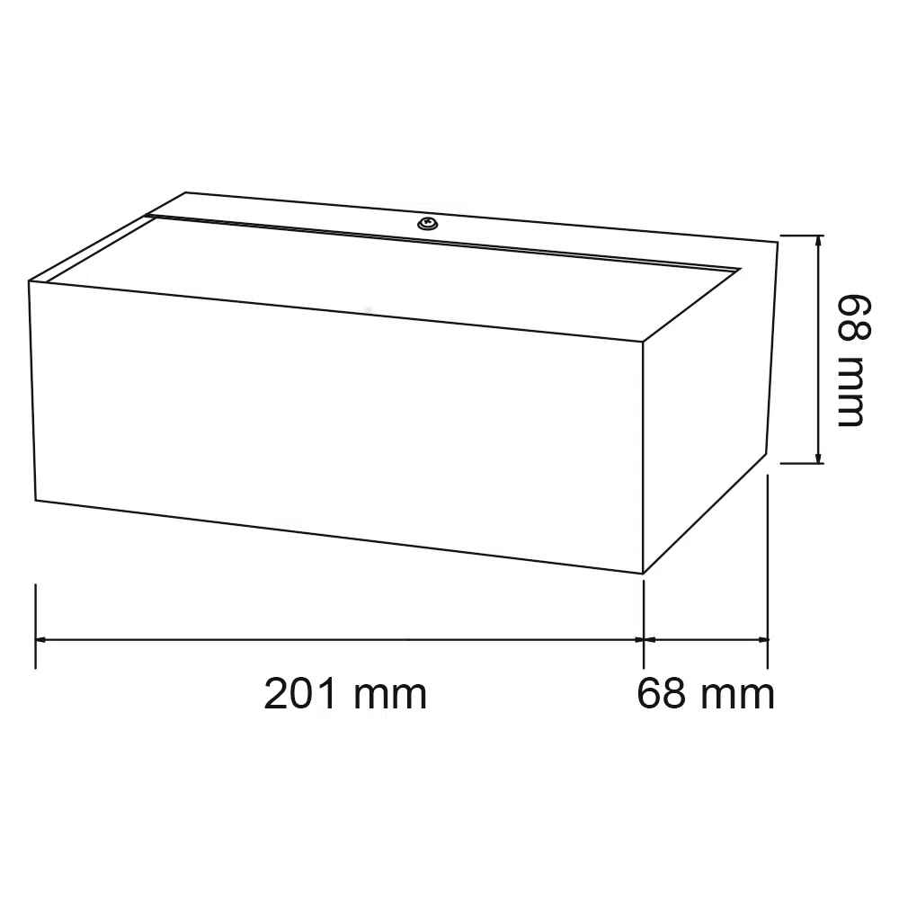 LÁMPARA DE EXTERIOR LED TECNOLITE ANDORRA PARA SOBREPONER 5W LUZ BLANCA NEUTRA ***TECNOLITE HAE***