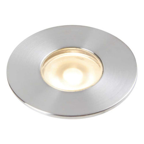 LÁMPARA DE EXTERIOR LED BARATI TECNOLITE DE PISO EMPOTRABLE 2W LUZ SUAVE CÁLIDA IP65 LED INTEGRADO