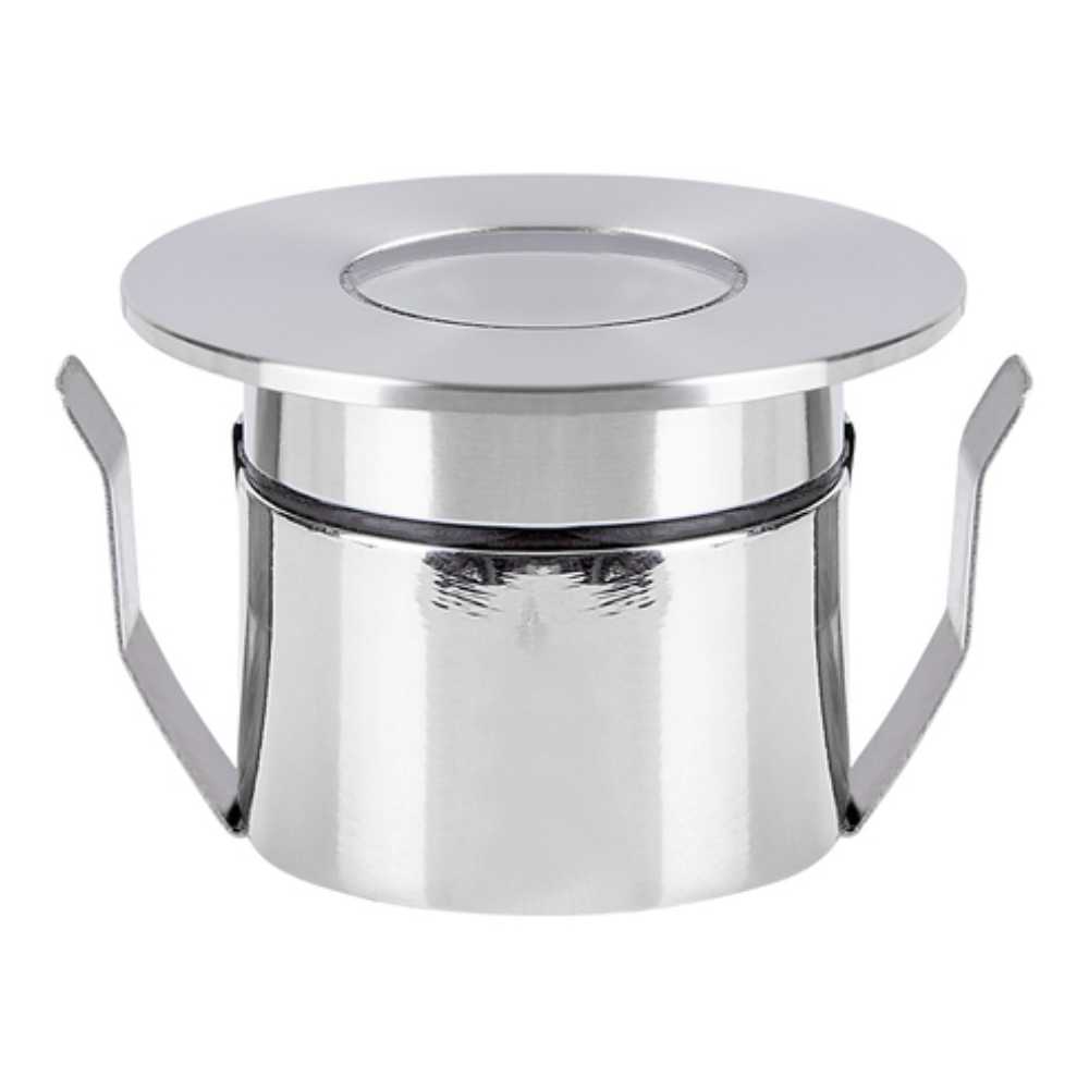 LÁMPARA DE EXTERIOR LED BARATI TECNOLITE DE PISO EMPOTRABLE 2W LUZ SUAVE CÁLIDA IP65 LED INTEGRADO