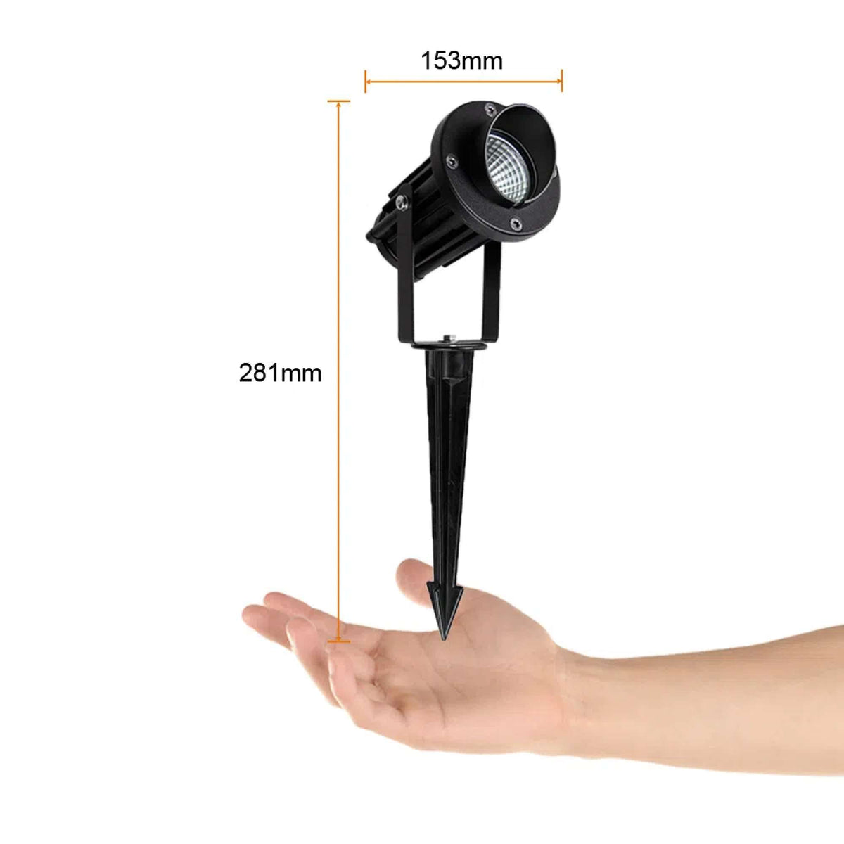 LÁMPARA DE EXTERIOR LED BILBAU II TECNOLITE ESTACA 8W LUZ BLANCA NEUTRA IP65 LED INTEGRADO ***TECNOLITE HAE***