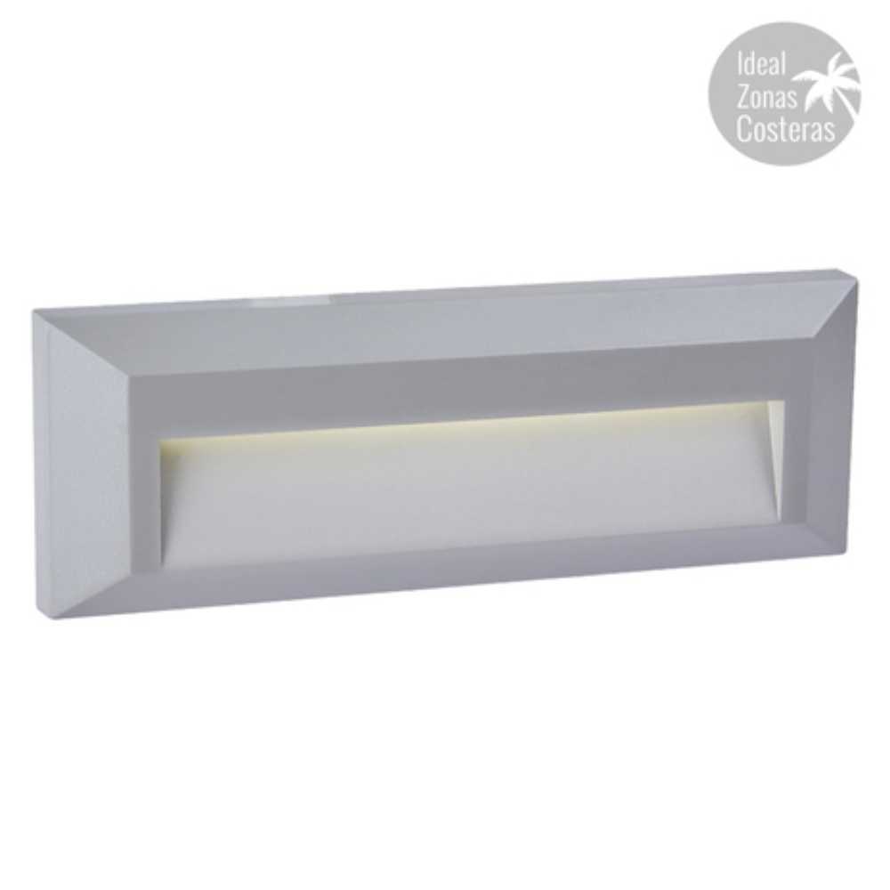 LÁMPARA DE EXTERIOR LED TECNOLITE ANSHAN PARA SOBREPONER 1.5W LUZ BLANCA NEUTRA GRIS