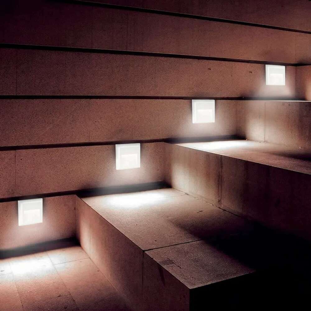 LÁMPARA DE EXTERIOR LED TECNOLITE ANSHAN I PARA SOBREPONER 1W LUZ BLANCA NEUTRA BLANCO