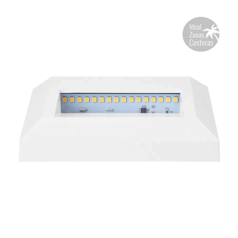 LÁMPARA DE EXTERIOR LED TECNOLITE ANSHAN I PARA SOBREPONER 1W LUZ BLANCA NEUTRA BLANCO