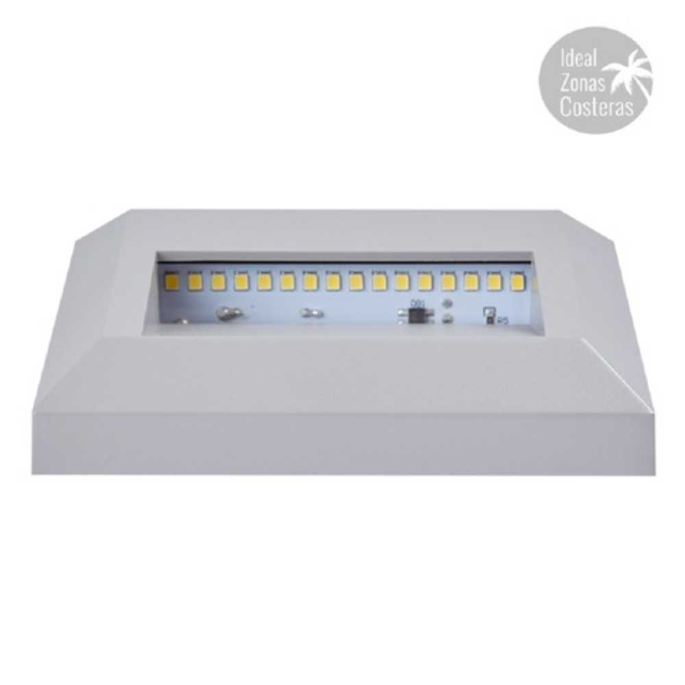 LUZ DE CORTESIA LED 1 W EXTERIOR IDEAL ZONA COSTERA LUZ NEUTRA IP65 IK05 HLED-803/G