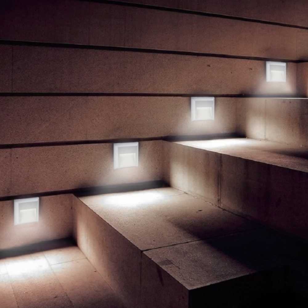 LUZ DE CORTESIA LED 1 W EXTERIOR IDEAL ZONA COSTERA LUZ NEUTRA IP65 IK05 HLED-803/G