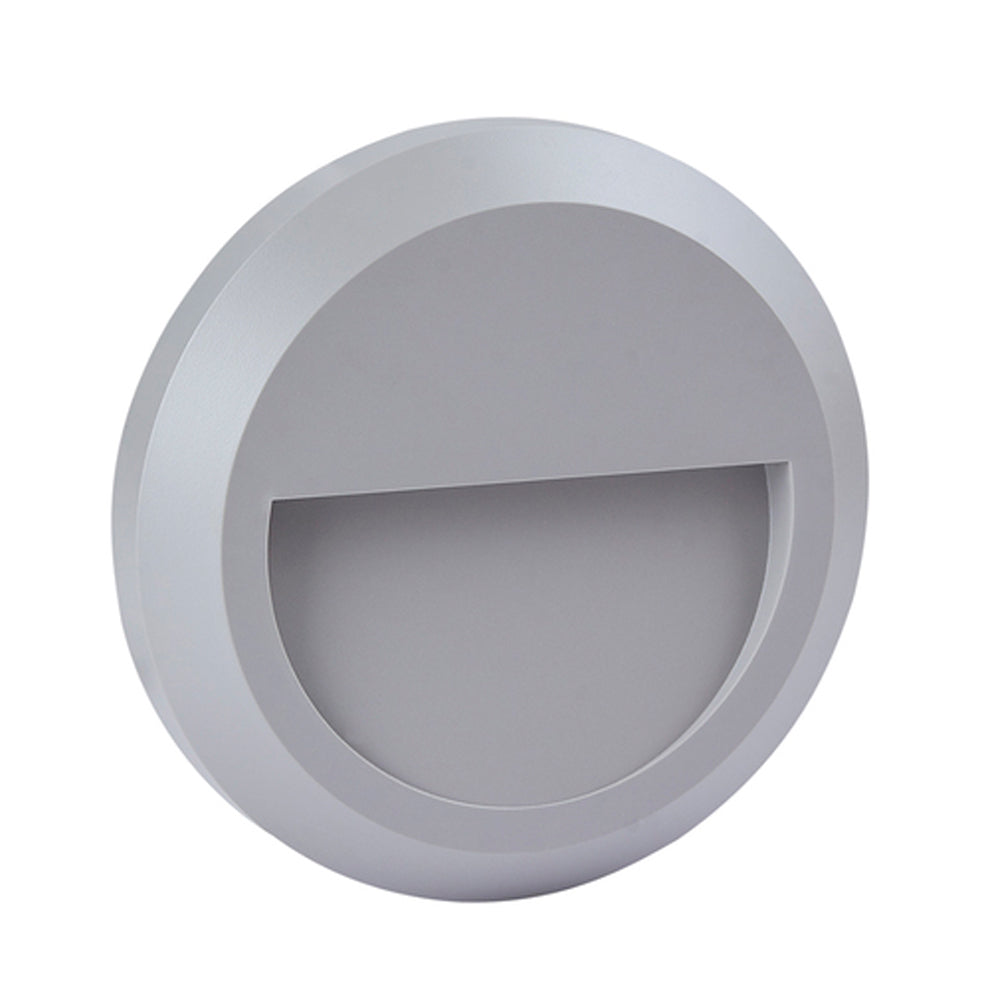 LÁMPARA LED DE EXTERIOR ANSHAN II TECNOLITE PARA SOBREPONER 1W LUZ BLANCA NEUTRA GRIS