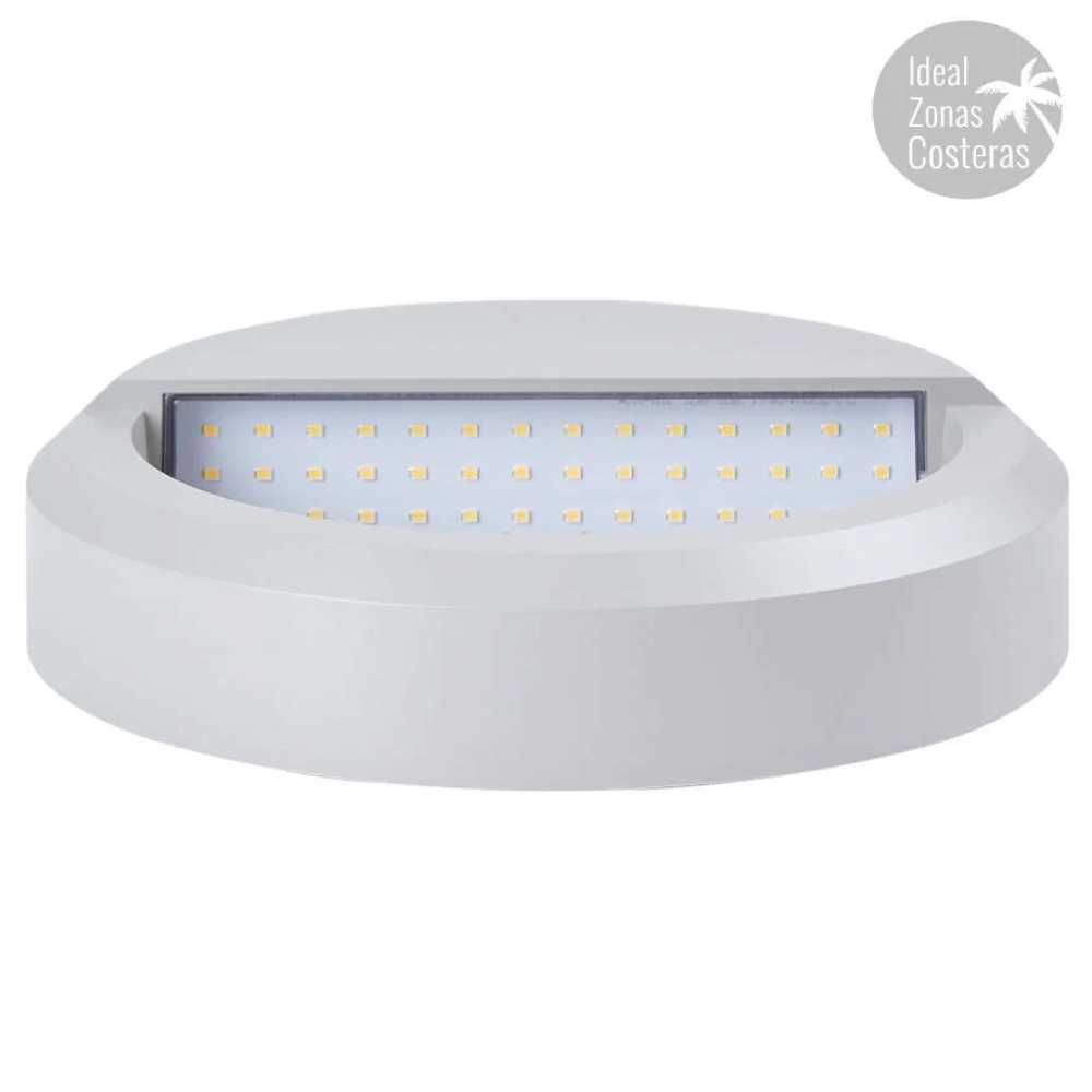 LÁMPARA DE EXTERIOR LED TECNOLITE ANSHAN IV PARA SOBREPONER 9.5W LUZ SUAVE CÁLIDA ***HAE2025***