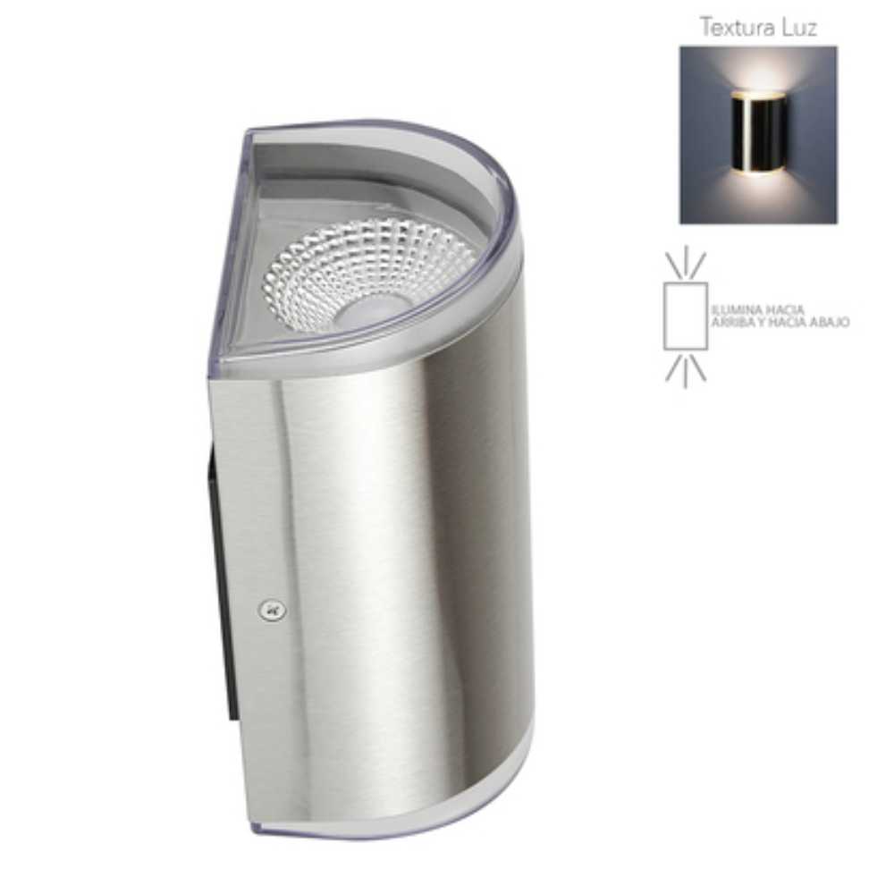 LÁMPARA DE EXTERIOR LED EDULIS TECNOLITE PARA SOBREPONER 14.5W LUZ SUAVE CÁLIDA