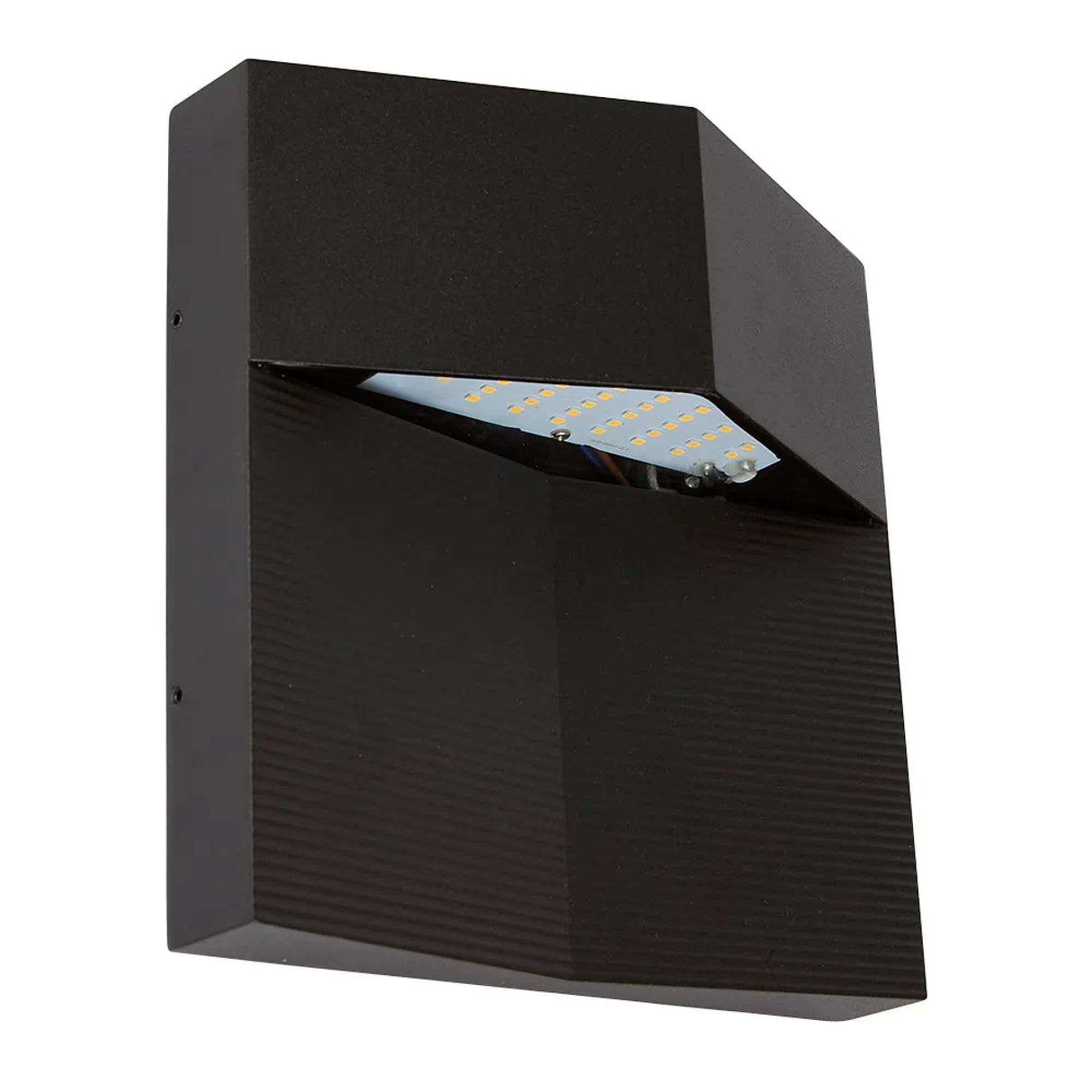 LÁMPARA DE EXTERIOR LED SPECTRUM TECNOLITE PARA SOBREPONER 8W LUZ SUAVE CÁLIDA NEGRO