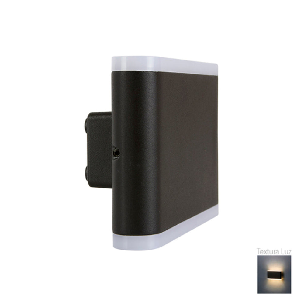 LAMPARA DE EXTERIOR LED PARA SOBREPONER 12 W LUZ CALIDA BRILLANTE HLED-117/30/N