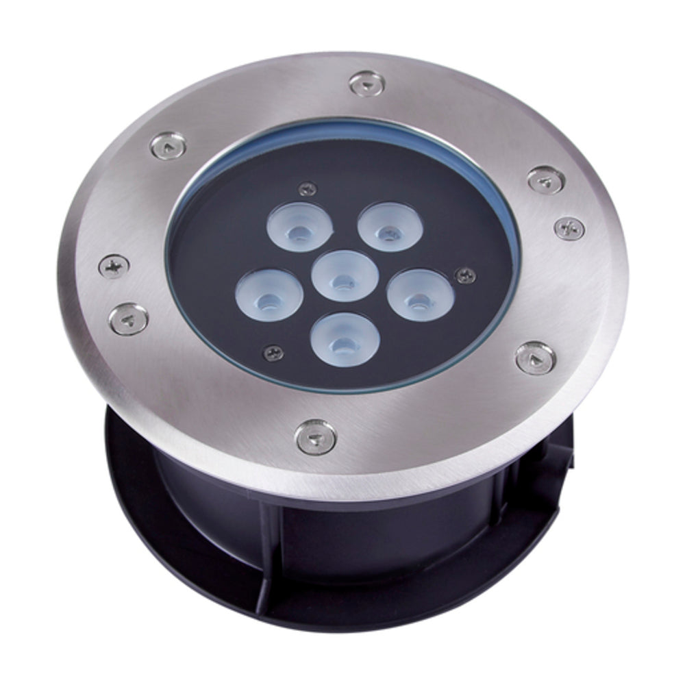 LAMPARA SUMERGIBLE LED 7.5 W LUZ CALIDA BRILLANTE IP68 NO ATENUABLE LED INTEGRADO