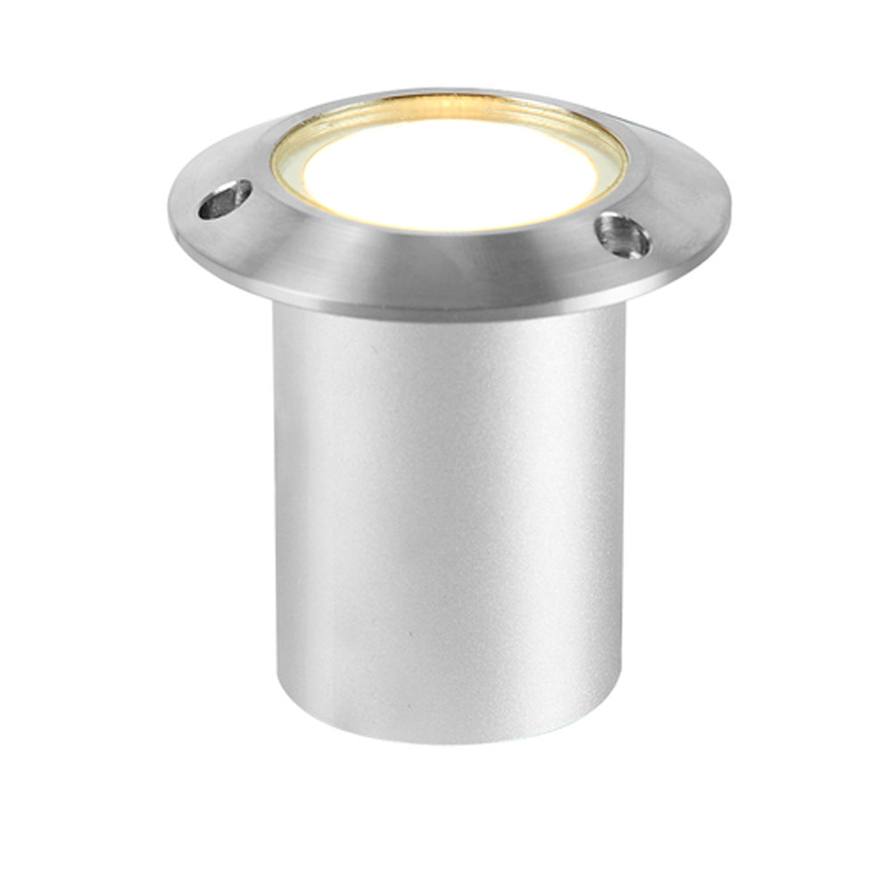 LÁMPARA DE EXTERIOR LED ADANA TECNOLITE DE PISO EMPOTRABLE 5W LUZ SUAVE CÁLIDA IP65 LED INTEGRADO