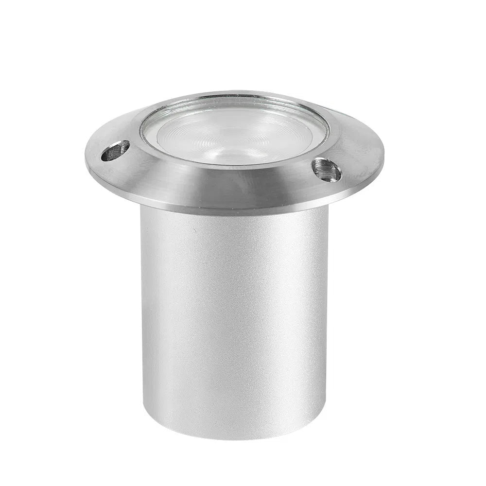 LÁMPARA DE EXTERIOR LED ADANA TECNOLITE DE PISO EMPOTRABLE 5W LUZ SUAVE CÁLIDA IP65 LED INTEGRADO