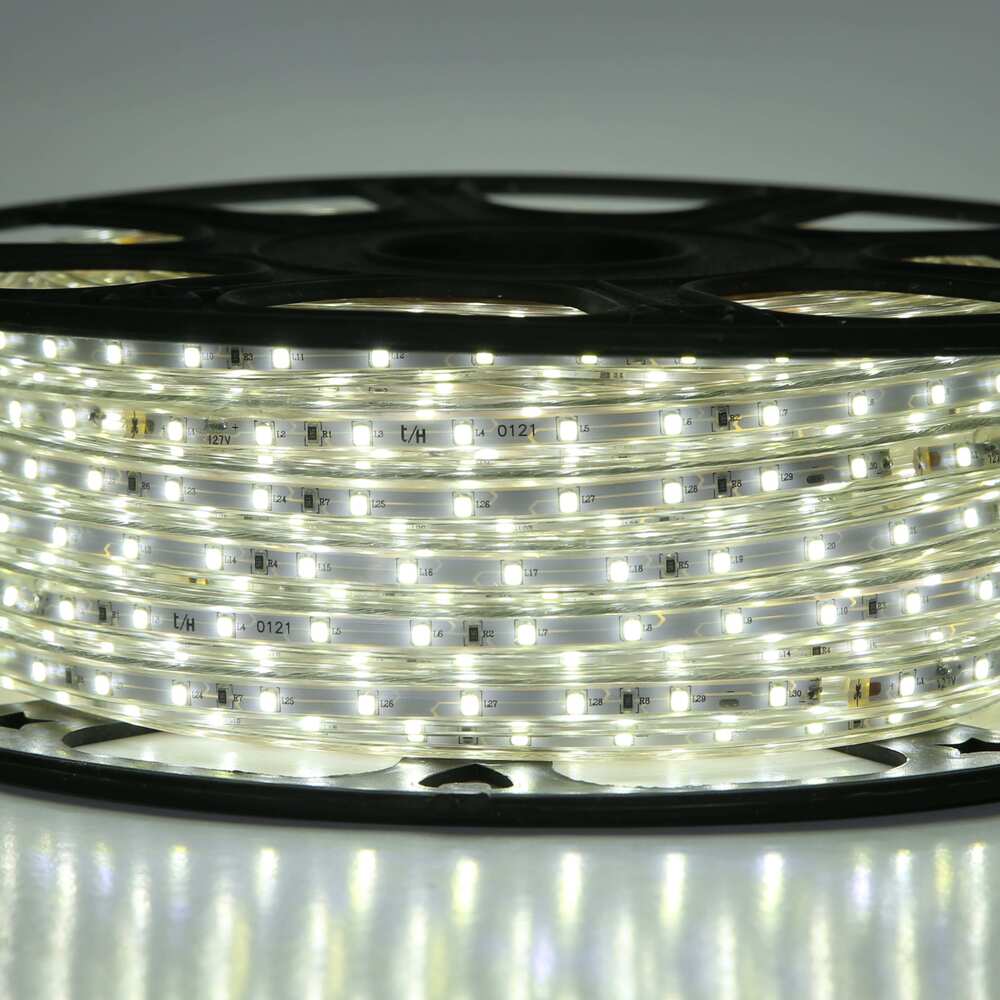 MANGUERA PLANA DE LED 3528 SMD 127V IP65 LUZ DE DIA H-MLED-2835SMD-127V/LD MCA TECNOLITE