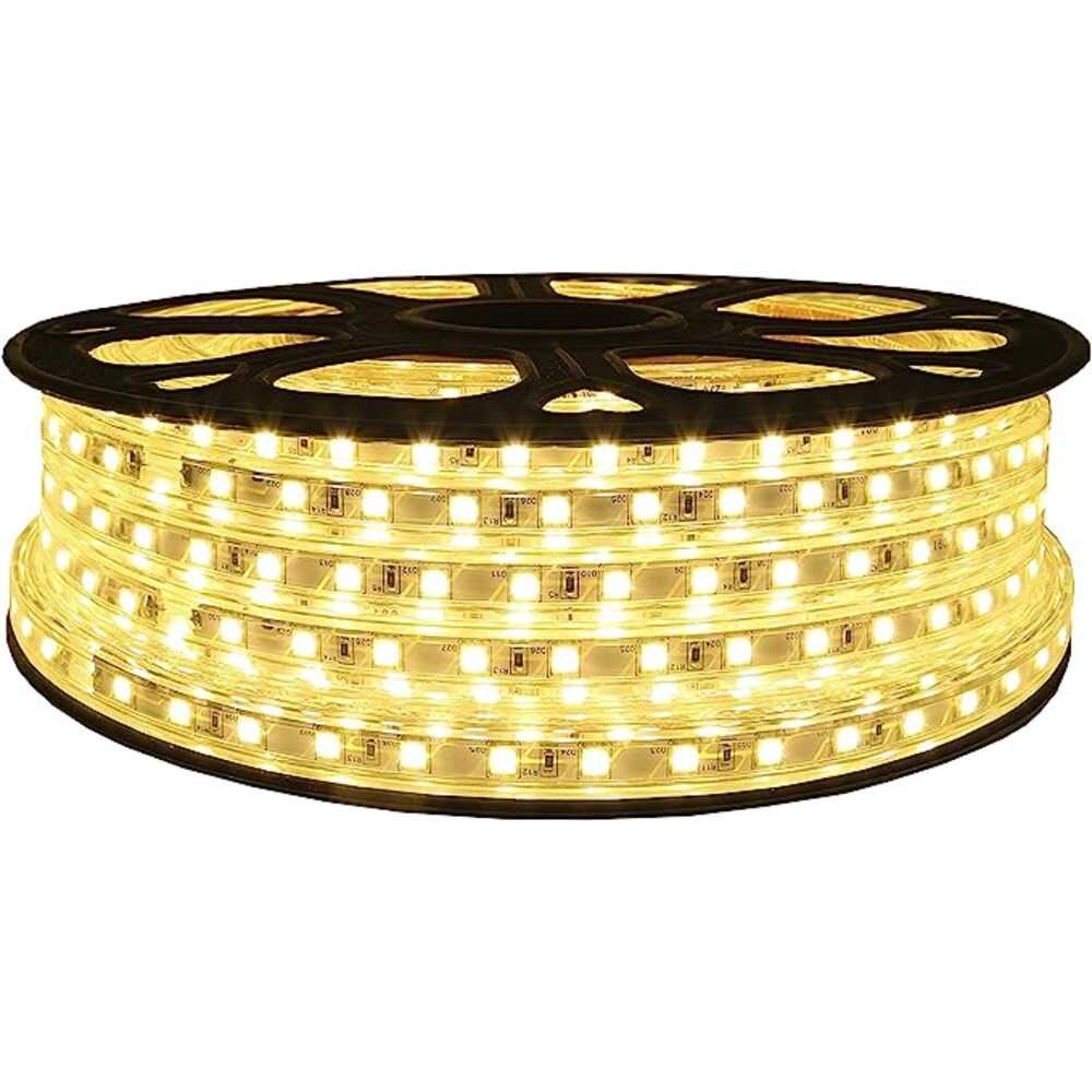 MANGUERA PLANA DE LED 5050 SMD 127V IP65 BLANCO CALIDO H-MLED-5050SMD-127V/BC MCA TECNOLITE