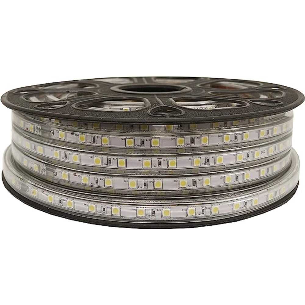 MANGUERA PLANA DE LED 5050 SMD 127V IP65 BLANCO CALIDO H-MLED-5050SMD-127V/BC MCA TECNOLITE