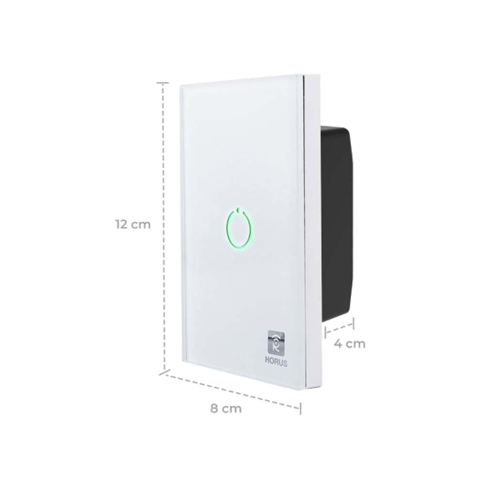 INTERRUPTOR TACTIL INTELIGENTE SENCILLO *** EXHIBIDO ***