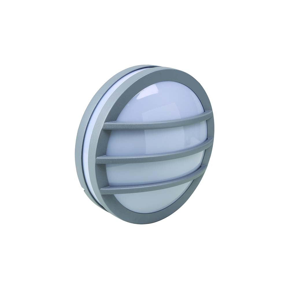 LUMIN. EXT. ARB. BASE MED ALUM. GRIS ***TECNOLITE HAE***