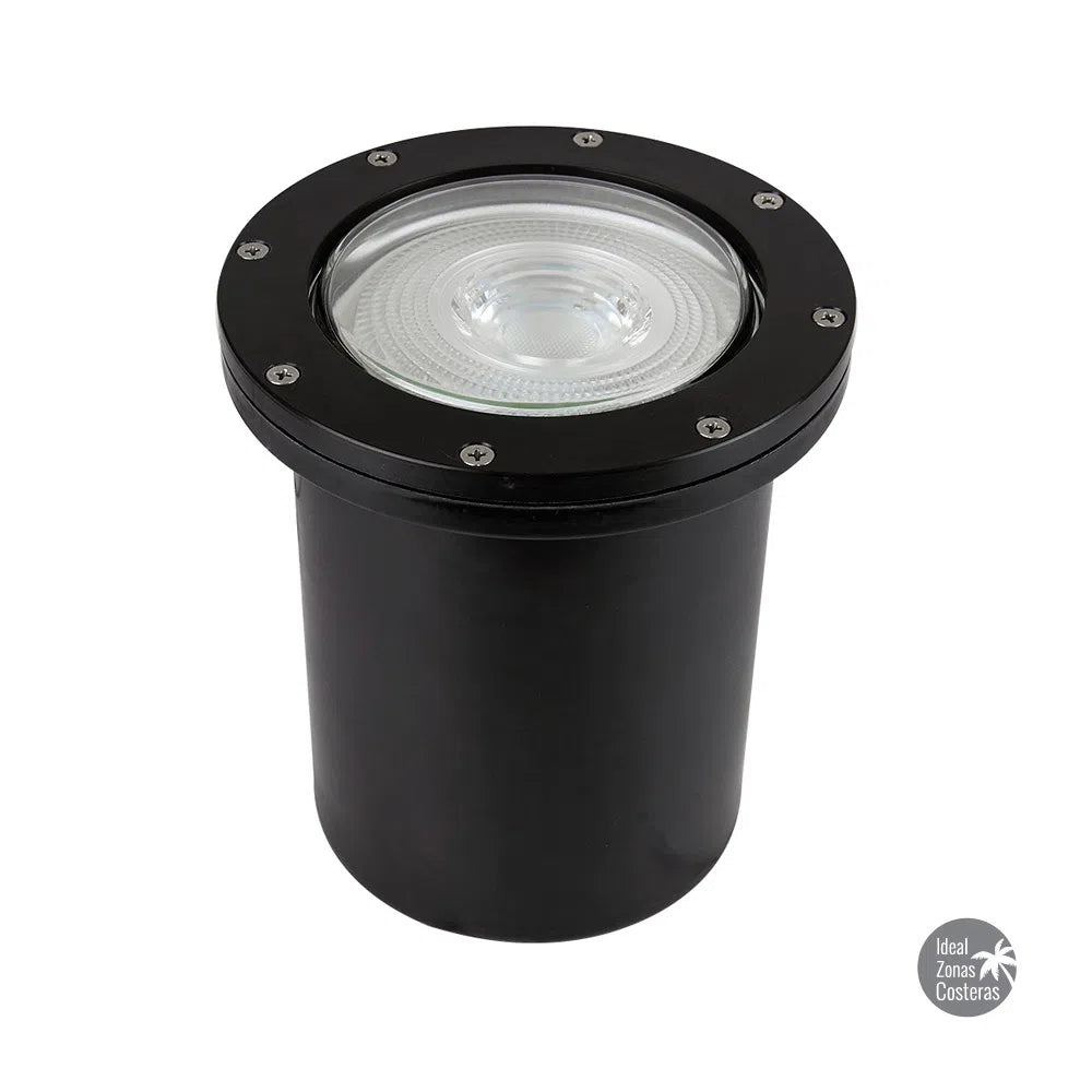 LÁMPARA DE EXTERIOR LED CUENCA I TECNOLITE DE PISO EMPOTRABLE 90W IP65 BASE E27 NO INCLUYE FOCO