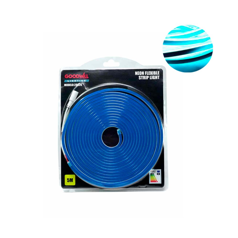 TIRA NEOFLEX ICE BLUE DC-12V 5MTS GOODWILL *** HAE ***