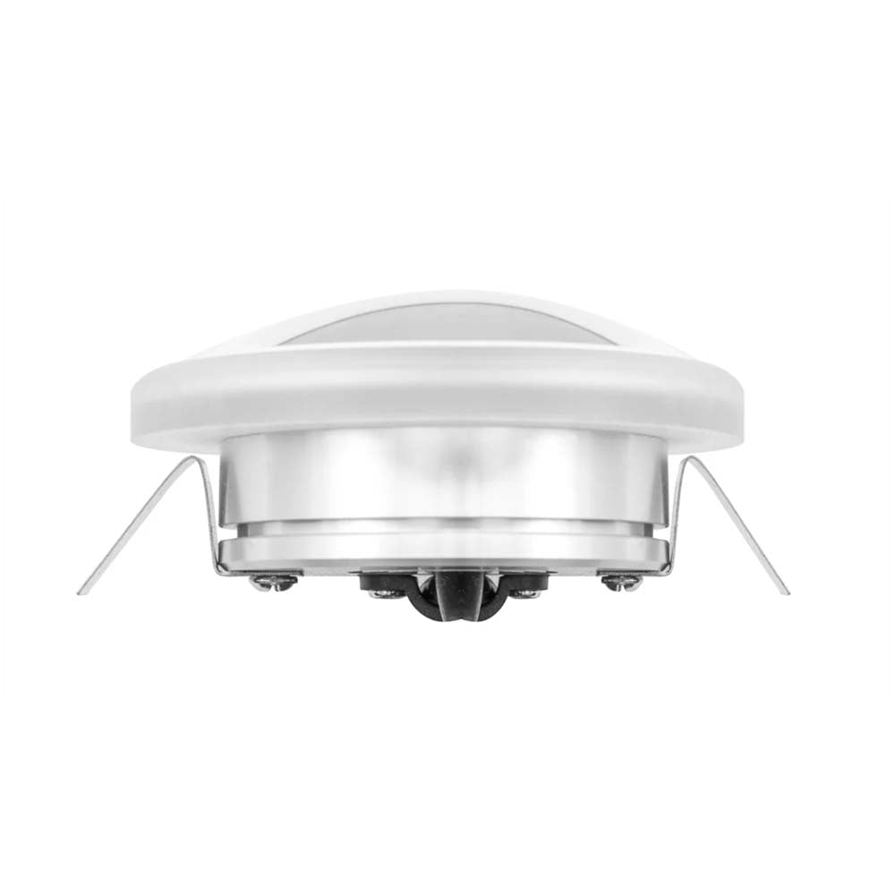 LUMINARIO EMPOTRAR DE PARED LED 3W/85-265V. BLANCO CALIDO REDONDO HOUSING DE PLASTICO IP54