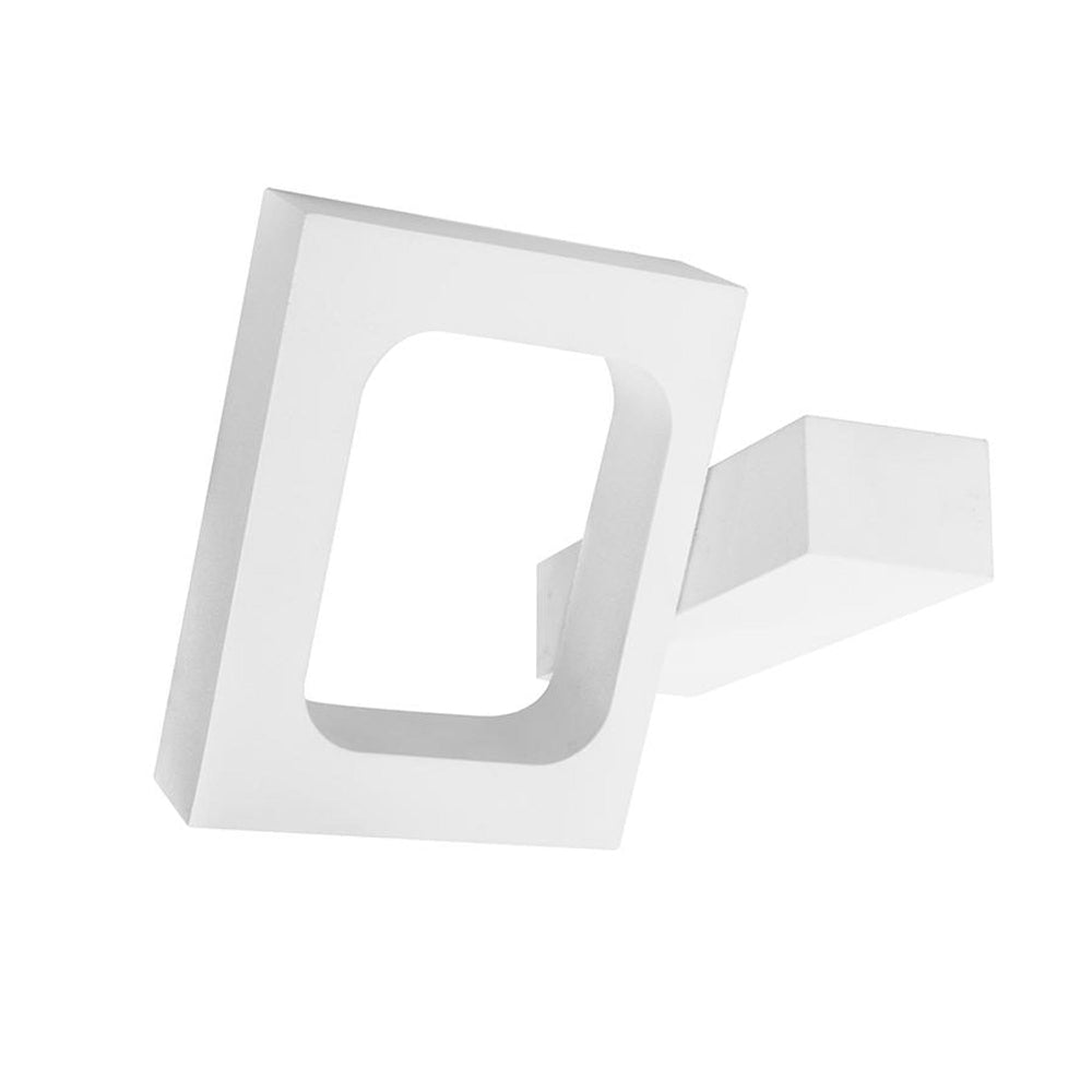 ARBOTANTE CUADRADO BLANCO 6W GIRATORIO IP20 BLANCO CALIDO ILUMILEDS