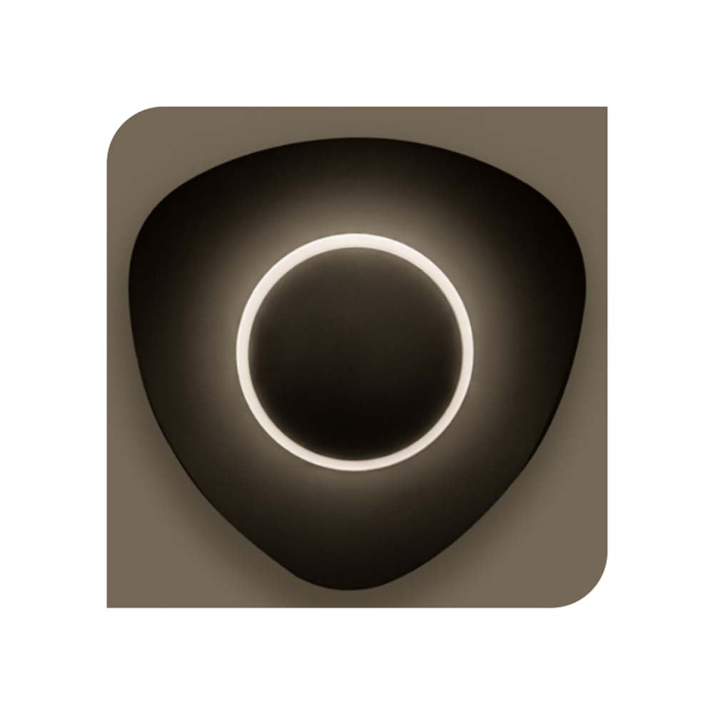 LUMINARIO DE PARED SOBREPONER EFECTO SIMETRICO LED NEGRO 5W BLANCO CALIDO LUZ INDIRECTA 85-265V IP20 ILUMILEDS ***HAE 2023***