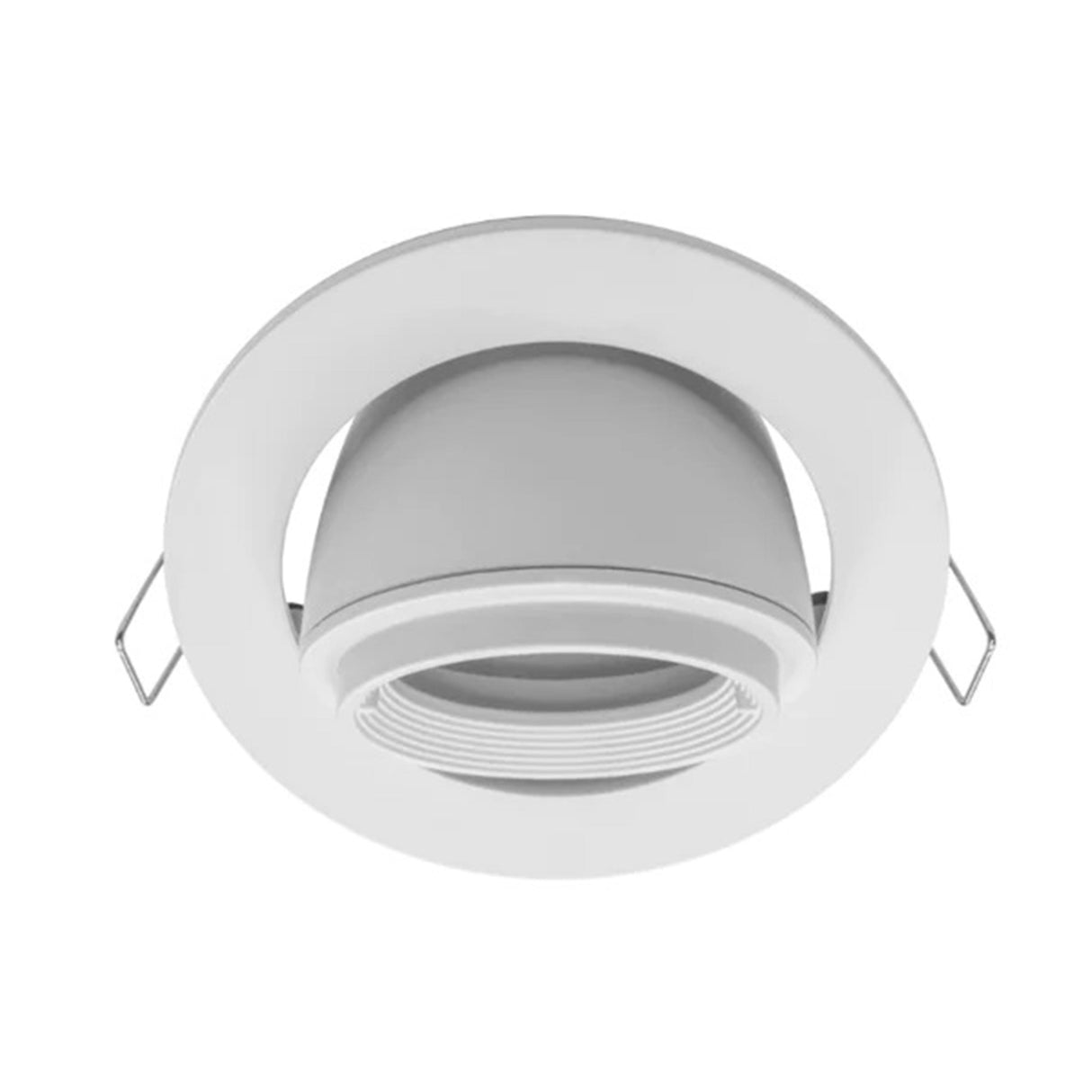 DIFUSOR P/MR16 GU10 O MOD LED REDONDO DIRIGIBLE BLANCO MATE INCLUYE CONECTOR GU10 ILUMILEDS ***HAE 2024***