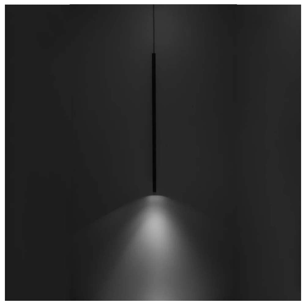 LUMINARIO COLGANTE CILINDRICO LED NEGRO 5W BLANCO CALIDO 120 100-240V IP20 ILUMILEDS