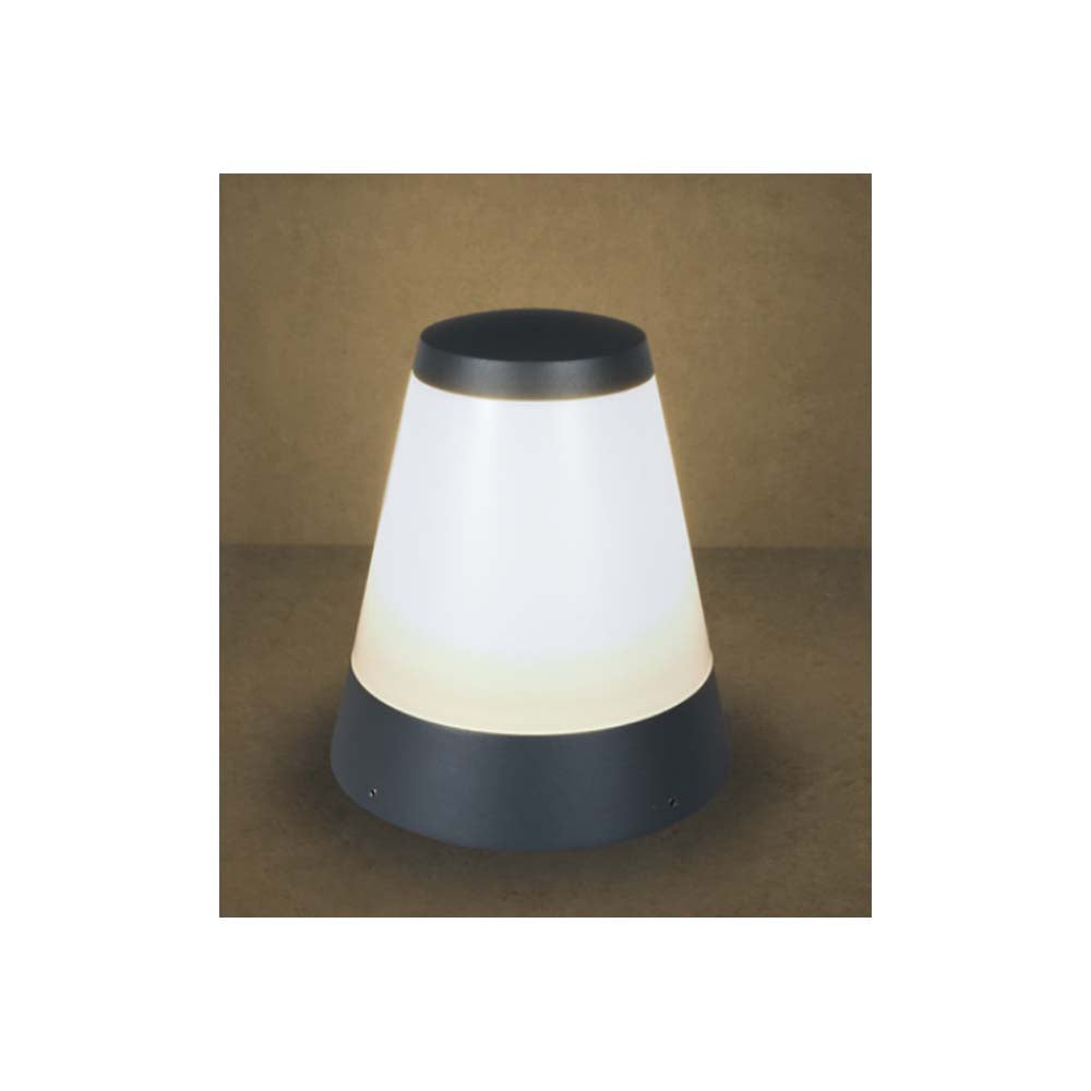 LUM TIPO BOLARDO CIRCULAR E27 (NO INCLUIDO) 15W BC 180 IP54 ILUMILEDS***HAE2025***