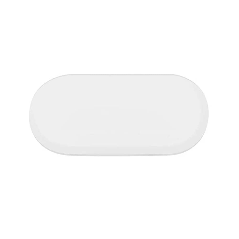 LUMINARIO DE PARED DE LED BLANCO CALIDO 15 WATTS OVAL TIPO BULK SALIDA DE LUZ DIRECTA DE SOBREPONER POLICARBONATO ACABADO BLANCO 85-265V CA IP65