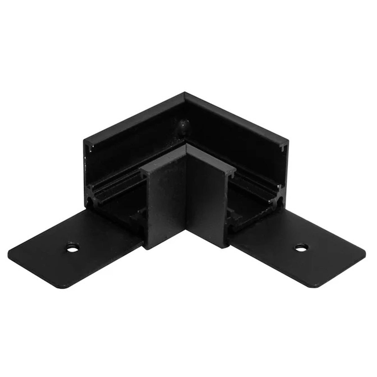 KIT DE COPLE NEGRO 90G CONEX HORIZONTAL (INCLUYE BARRAS DE METAL Y TORNILLOS PARA RIEL ILUTMAG2624SS) ILUMILEDS