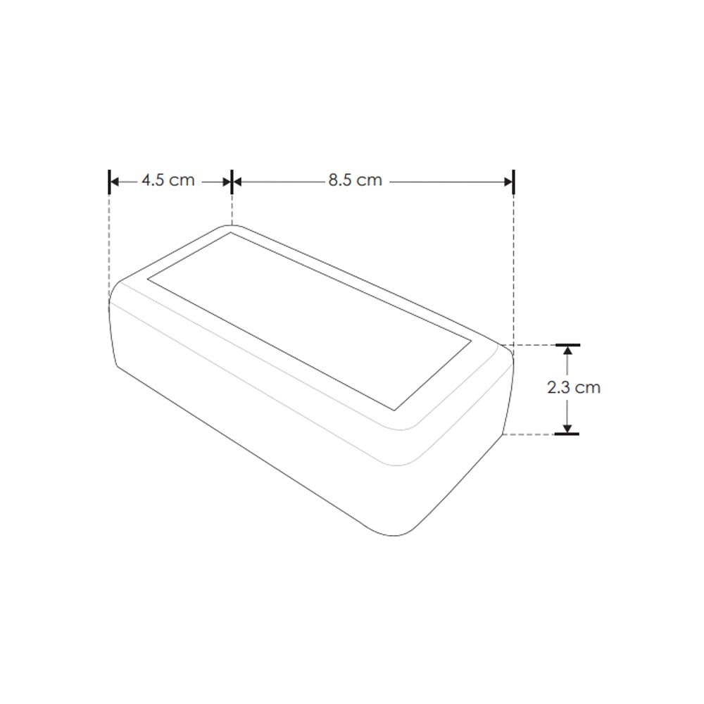 CONTROLADOR PARA TIRA EXTRAPLANA DE LED RGBW 288W- 576W INALAMBRICO 2.4 GIGA HZ 12-24V CC IP20