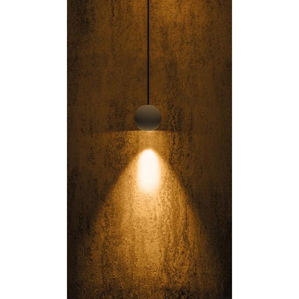 LUM. SUSP. ESFERA GRIS LED BC 4.5W 38G IP20 ILUMILEDS