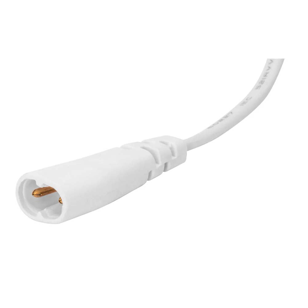 CONECTOR MACHO CON 60 CM DE CABLE BLANCO PARA LUMINARIOS DE LA SERIE ILUINTWS