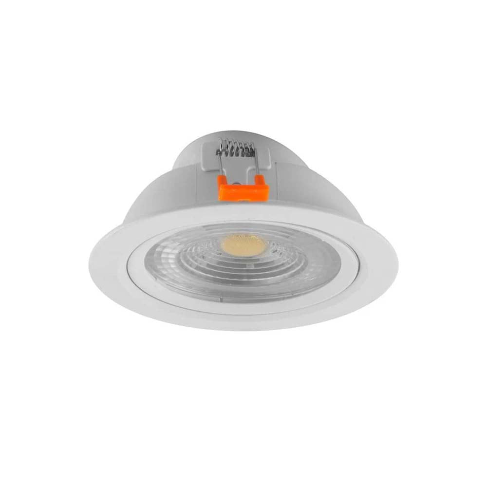LUM TECHO LED EMPOTRAR BLANCO CALIDO / NEUTRO 12W REDONDO 85 - 265 V  IP20 MCA ILUMILEDS
