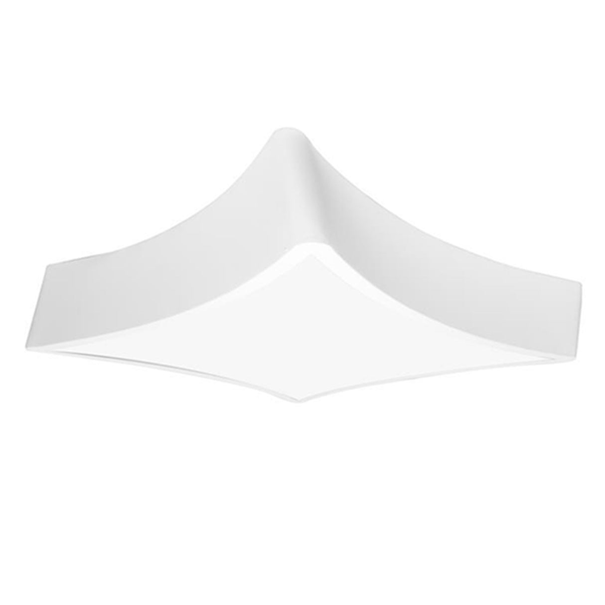 LUMINARIO ESTILO ROMBO PARA SOBREPONER EFECTO SIMETRICO BLANCO CALIDO 100-224 V CA 28 W ***HAE 2023***