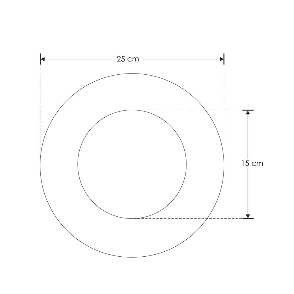 LUMINARIO DE PARED LED B.C. 9W OPTICA 360 SOBREPONER ALUMINIO ACABADO BCO CON DORADO 100-265V CA IP20