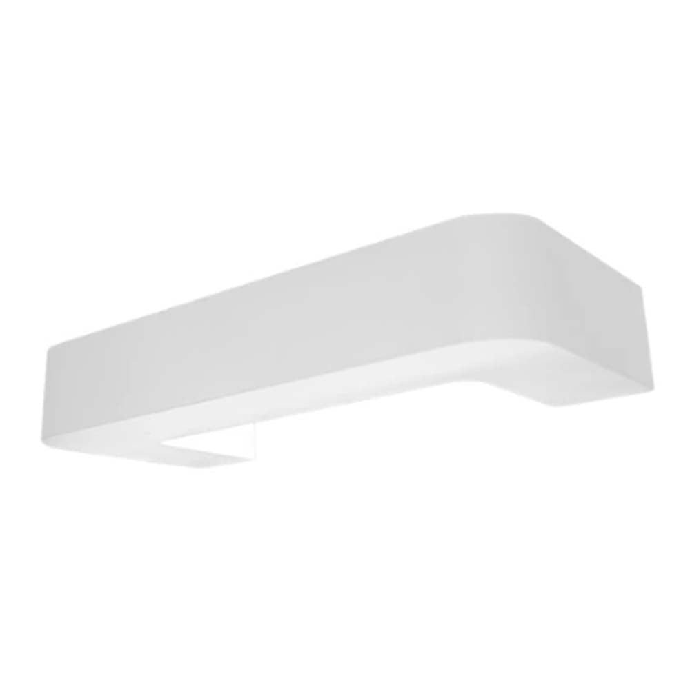 LUMINARIO DE PARED CON BASE G9 (SIN LAMPARA) 15W MAX OPTICA 120EN FORMA DE U SOBREPONER YESO ACABADO BCO IP20
