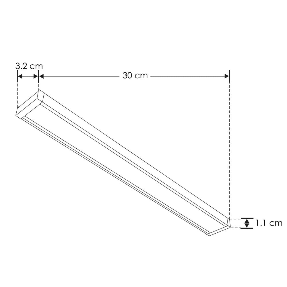 LUMINARIO PARA MINI RIEL MAGNETICOI TIPO FLOOD DE LED B.C. 12W OPTICA105ALUMINIO ACABADO NEGRO 48VCC IP20