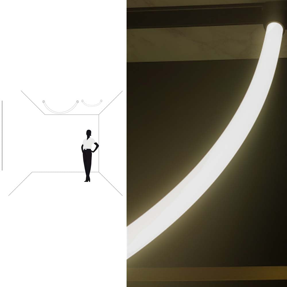 TIRA REDONDA DE LED 2835 DE 50CM CON 240 LEDS POR M B.C. ATENUABLE 8 W OPTICA360ENCAPSULADA EN SILICON CRI90 48 V CC IP20