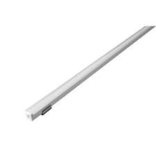 KIT PERFIL DELGADO P/TIRA EXTRAPLANA LED C/CEJA (PERFIL RECT ALUMINIO NATURAL 2M + MICA DIFUSA RECT 2M + 2 TAPAS LAT + 2 GRAPAS DE EMP/SOB IP20) ILUMILEDS