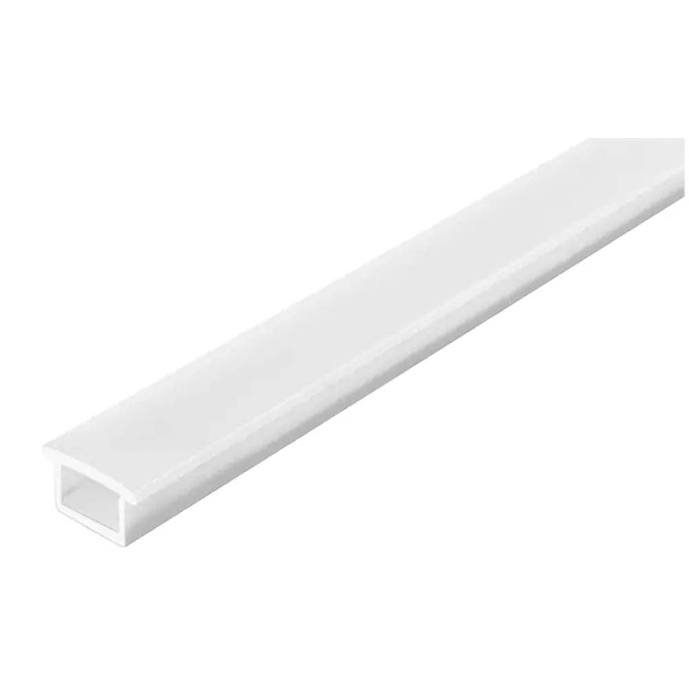 KIT PERFIL EXTERIOR ALUMINIO INCLUYE DIFUSOR Y TAPAS LATRALES MCA ILUMILEDS