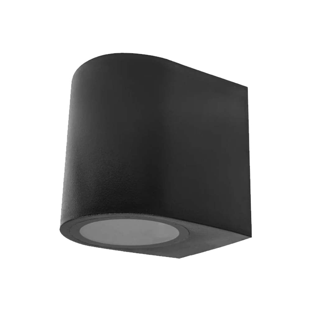 LUM P/LAMP GU10 (10W MAX) CILINDRICO NEGRO (NO INCLUYE LAMPARA) IP54 ILUMILEDS