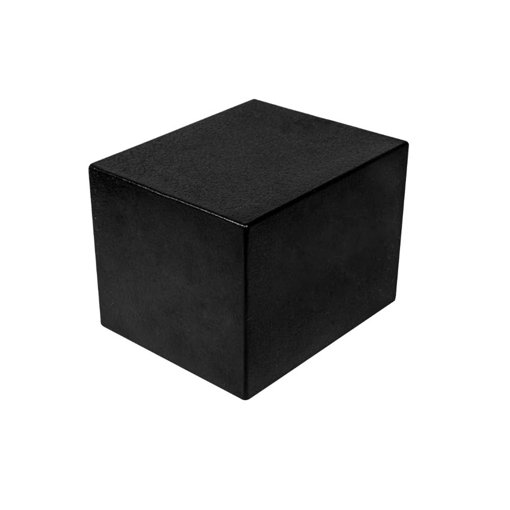 LUM P/LAMP GU10 (10W MAX) CUADRADO NEGRO (NO INCLUYE LAMPARA) IP65 ILUMILEDS