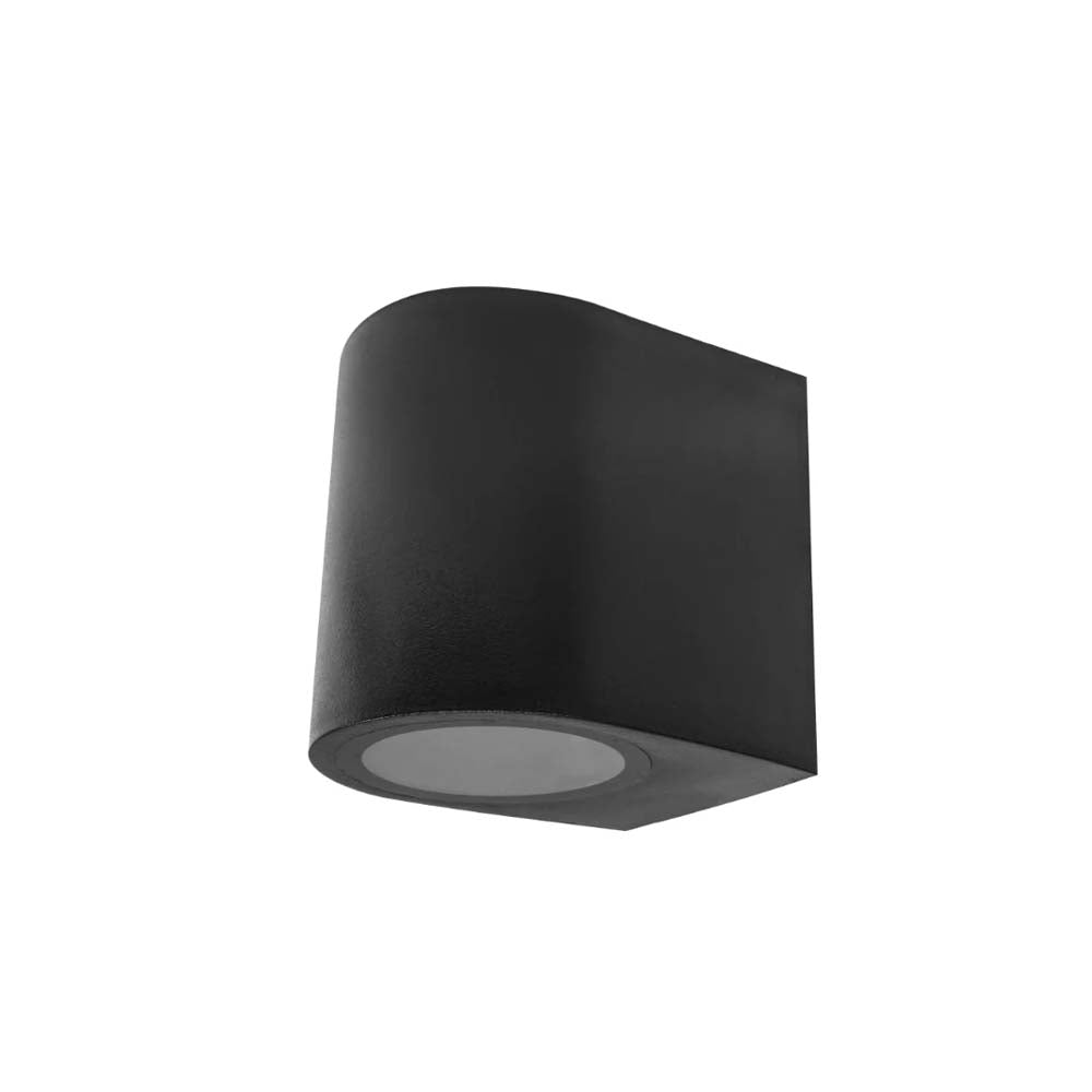 LUMINARIO PARA LAMPARA GU10 10W MAX CILINDRICO POLICARBONATO BLANCO NO INCLUYE LAMPARA 100-240V CA IP54