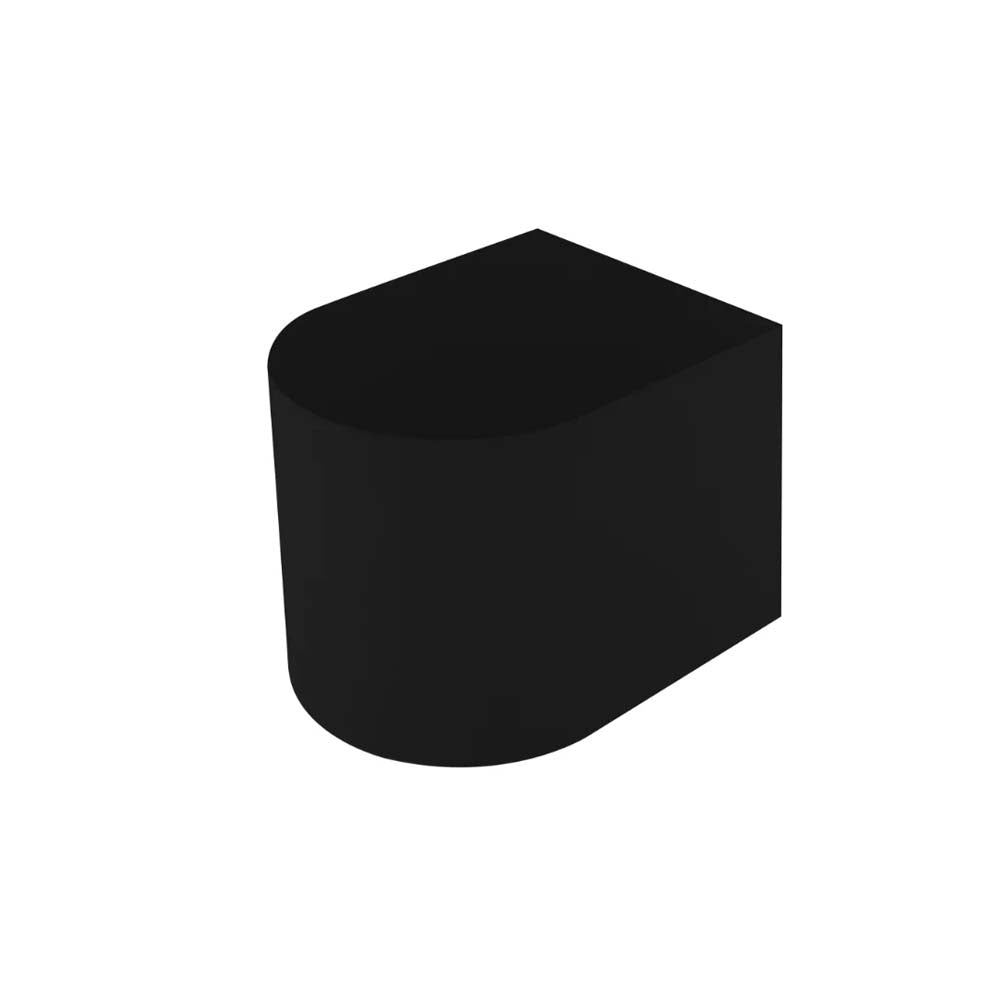 LUMINARIO PARA LAMPARA GU10 10W MAX CILINDRICO POLICARBONATO BLANCO NO INCLUYE LAMPARA 100-240V CA IP54