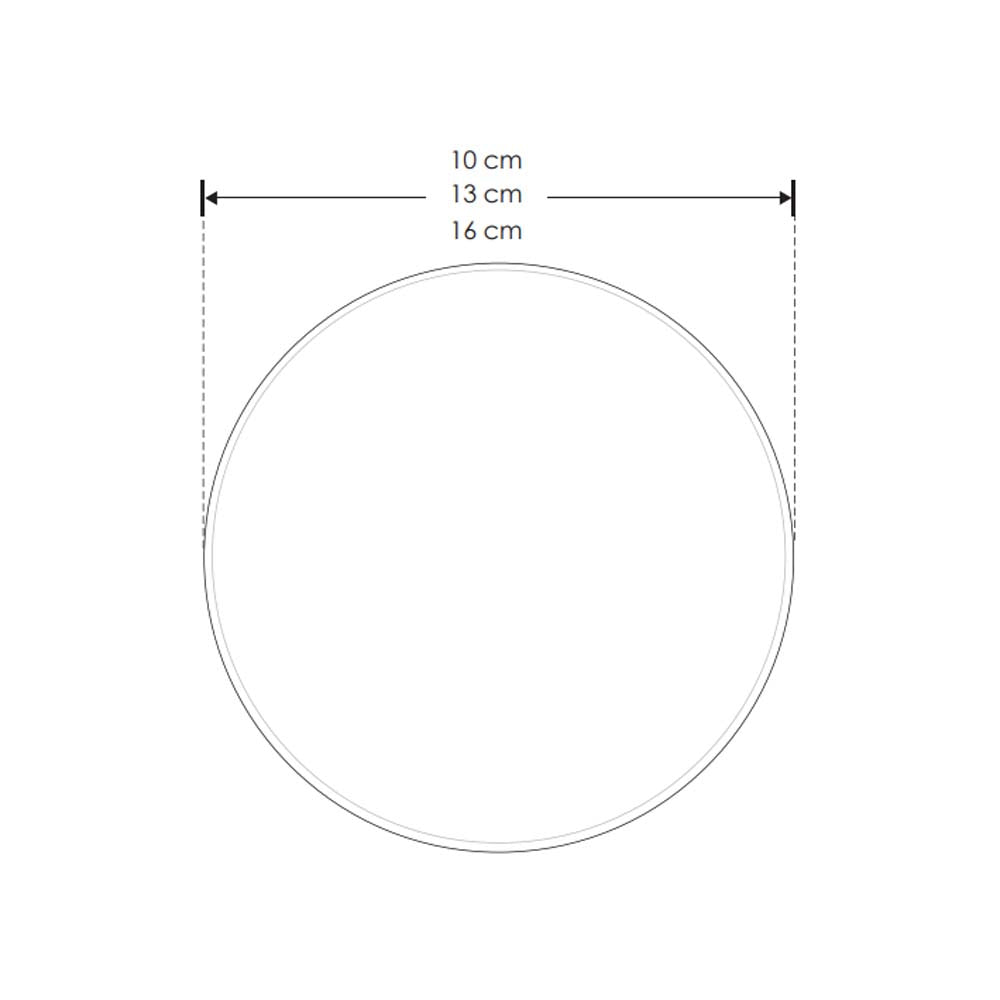 LUMINARIO DE PARED DE LED BLANCO CALIDO 3W REDONDO SALIDA TRASERA DE SOBREPONER POLICARBONATO ACABADO BLANCO 100-240V CA IP65