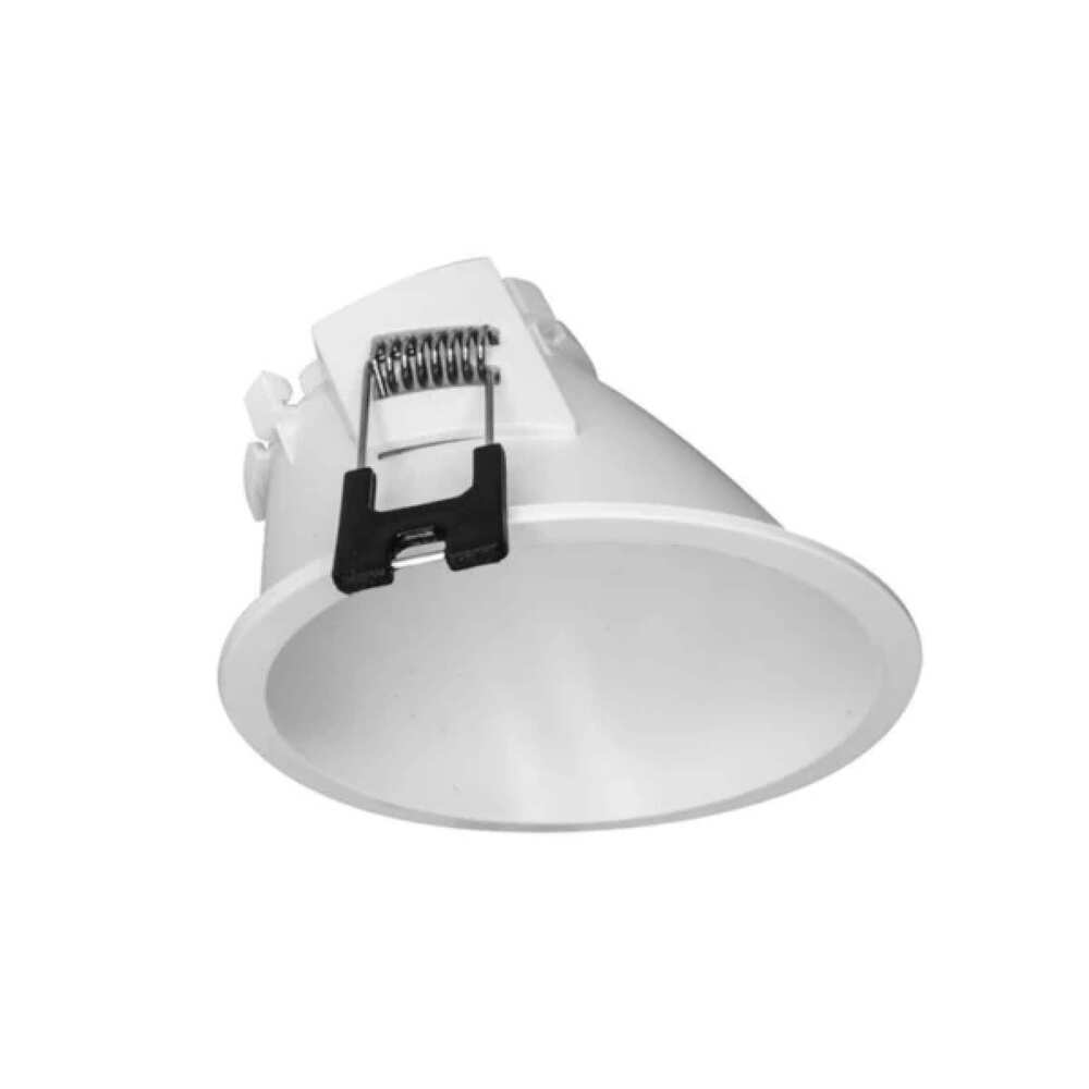 DIFUSOR TIPO BAFLE REDOND P/MR16 GU10 MODULO LED BLANCO INCLUYE CONECTOR MR16 ILUMILEDS