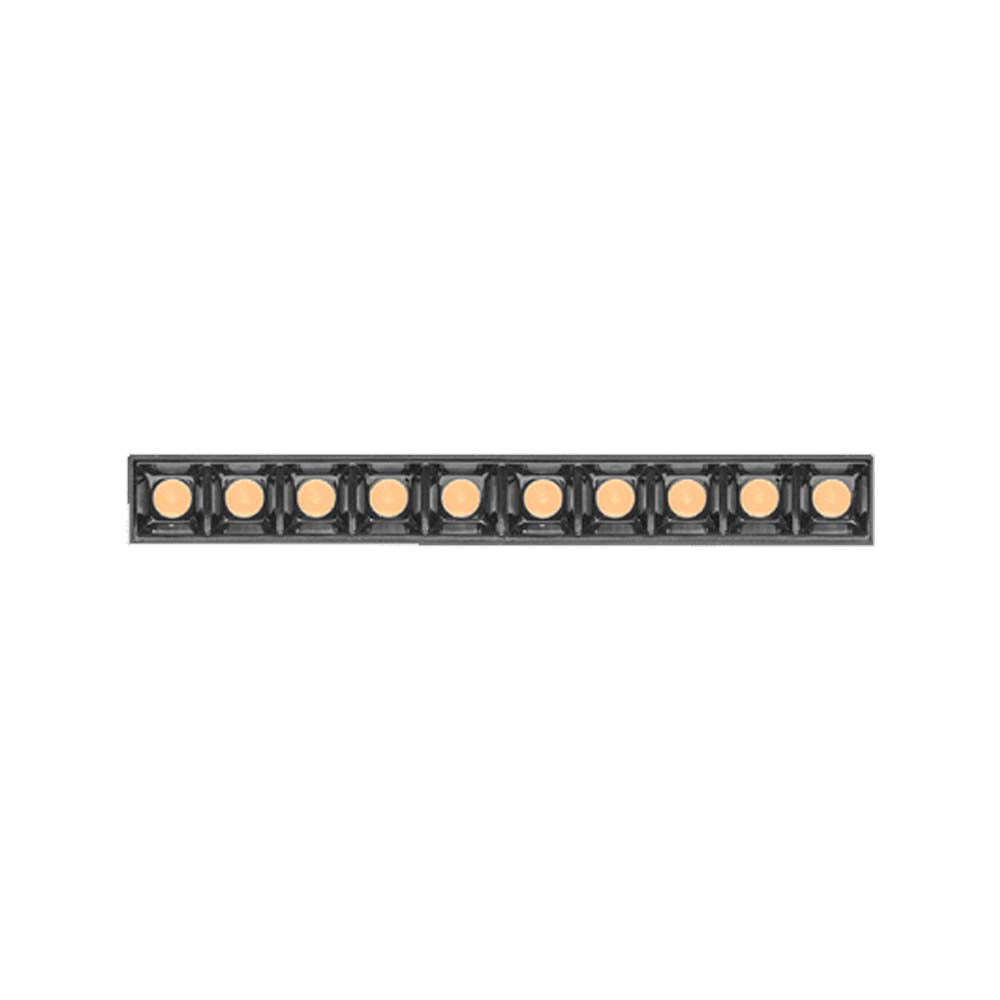 LUMINARIO TECHO PUNTUAL RECTANGULAR DE LED BLANCO CALIDO 20W OPTICA 30G DE SOBREPONER IP20 ILUMILEDS
